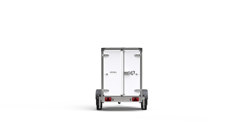 Remorque frigorifique Henra Cooler - 2 essieux - 2700 kg - Référence SW1665M16_3