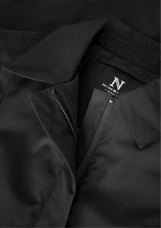 Veste ¾ premium pour femme - Noire - Folcroft - Nimbus_3