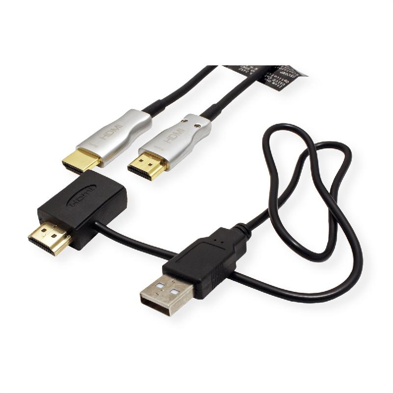 VALUE Câble Ultra HDMI actif optique 4K, 50 m_3