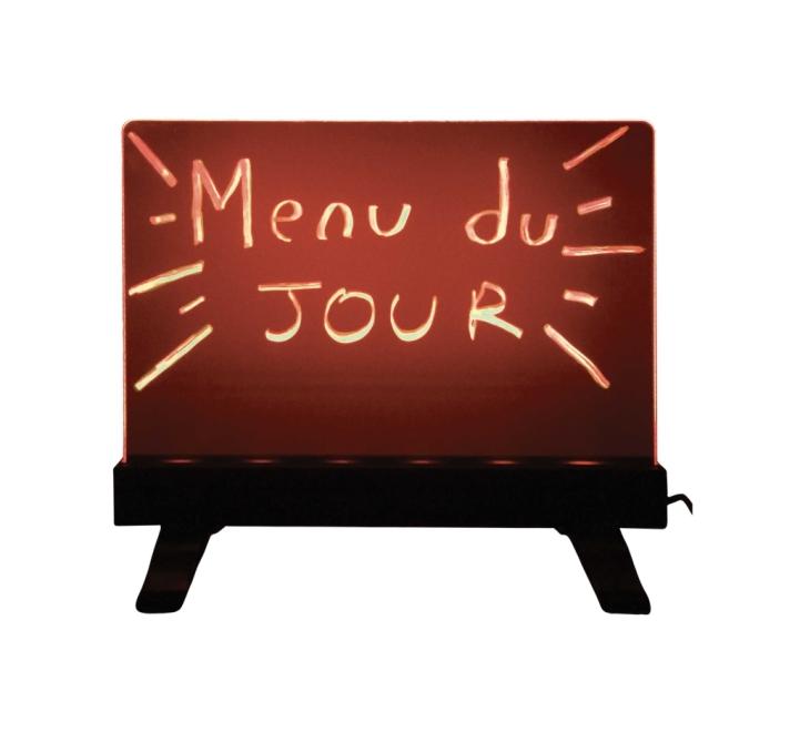 Ardoise magique de table - Multicolore, 16 effets lumineux - bo-tab11, bo-tab10_3