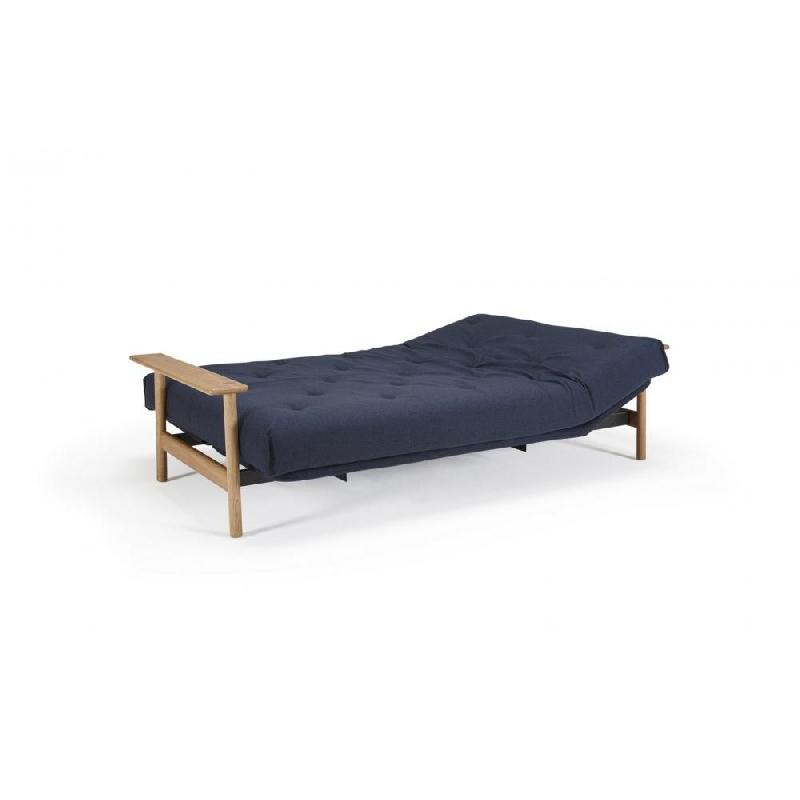 Canapé convertible Innovation Living Balder - Lit 140x200 cm - Tissu Mixed Dance Blue - Design scandinave et confort exceptionnel_3