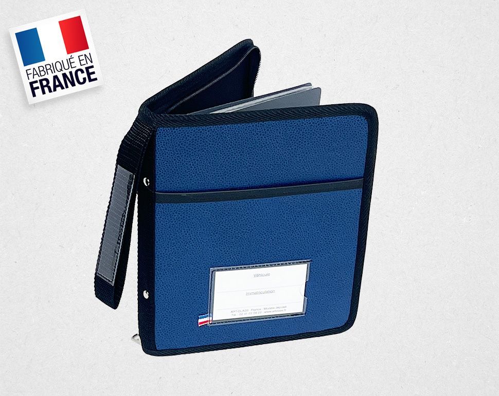 Porte documents véhicule avec multivues pour organisation des papiers_3
