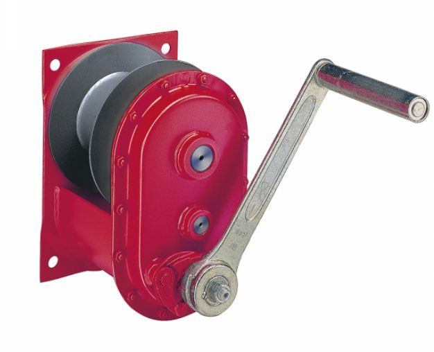 Treuil à console KWE - Haacon France - inox, capacité 250 à 1000 kg, carter ouvert et robuste_3