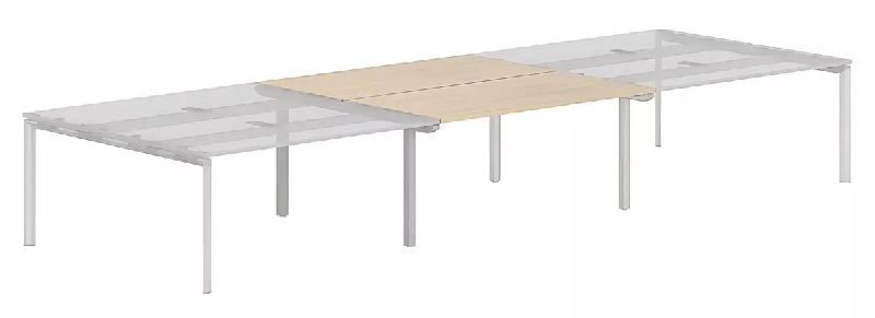 Bench bureaux vis-à-vis piètement ouvert à partir de 2 postes So Martos_3