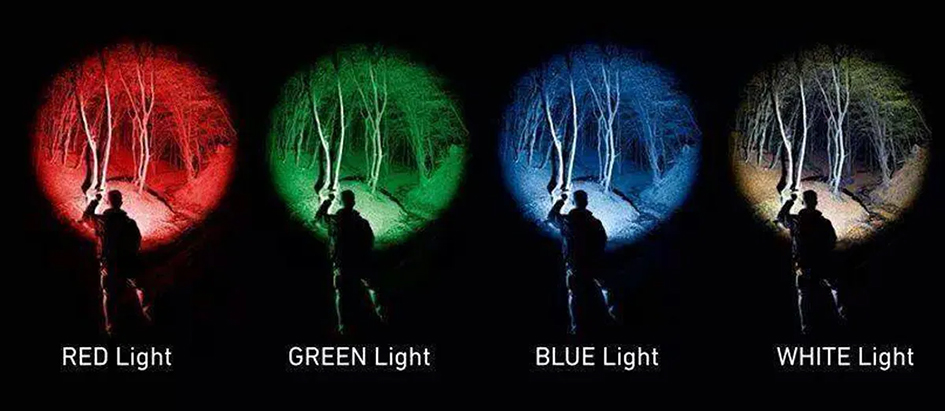 Lampe torche LED - LedLenser® P6R Core QC - 4 couleurs - Rechargeable - Etanche IP54 - Portée 335m - 270 lumens_3