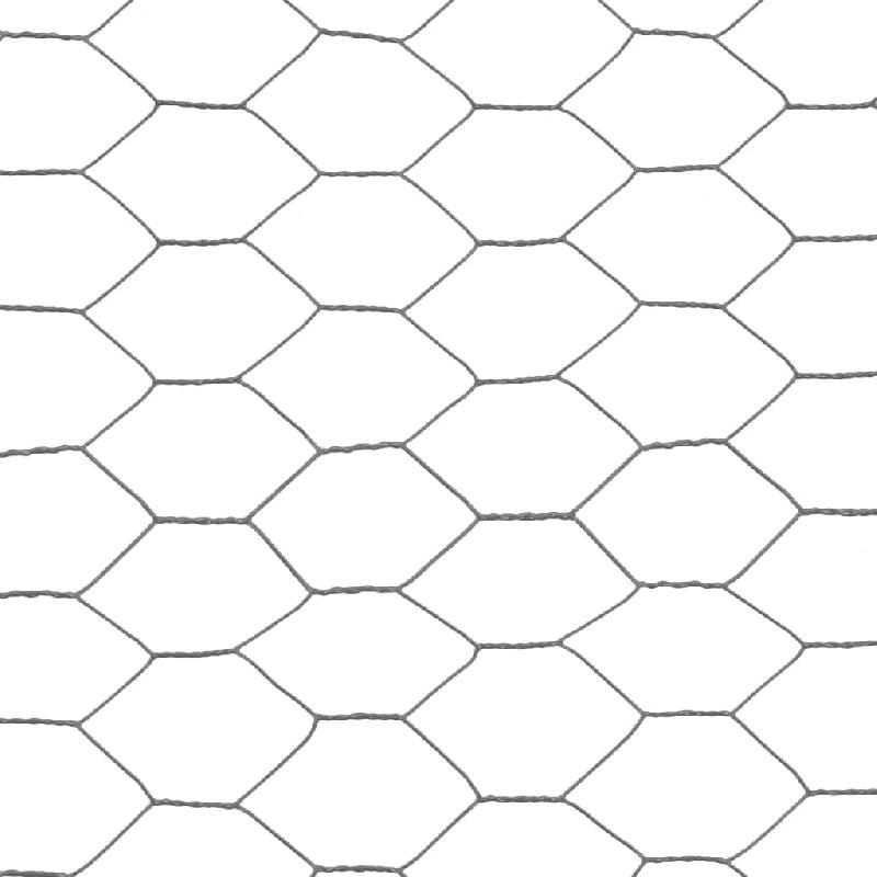 Vidaxl grillage acier avec revêtement en pvc 25x0,5 m gris 143275_3