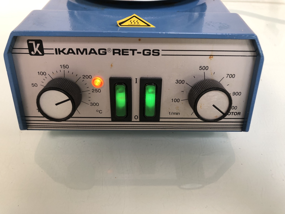 Agitateur magnétique chauffant d'occasion pour laboratoire ika ret-gs - p2205-1632_3