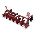 Outil agricole Steketee avec transition facile entre binage et pulvérisation