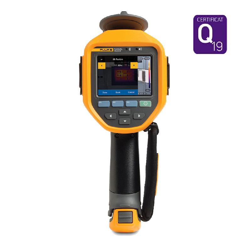 FLK-TI401-PRO-9HZ - Caméra thermique 640x480 px, -20°C à 650°C, écran tactile 3.5'', visée laser, technologie IR-FUSION_3