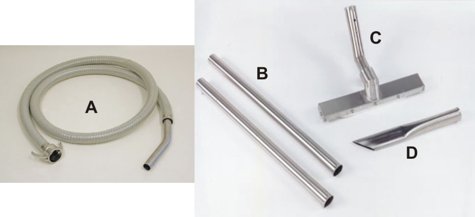 Système d'aspiration pneumatique antistatique pour salles blanches et industries pharmaceutiques - SS-10/15 CR Series_3