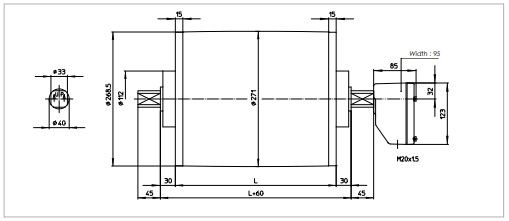 TM 273 - Tambours moteurs Powertrans - Vitesse de 0,17 m/s à 5 m/s - Étanchéité IP66 à IP69k_3