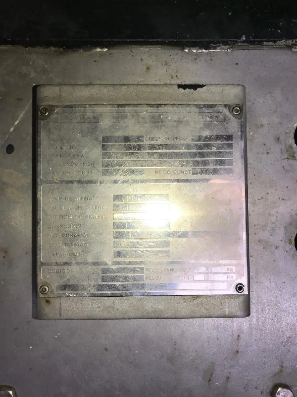 Cuve inox 316l 500 litres d'occasion avec agitation - référence : c5927_3