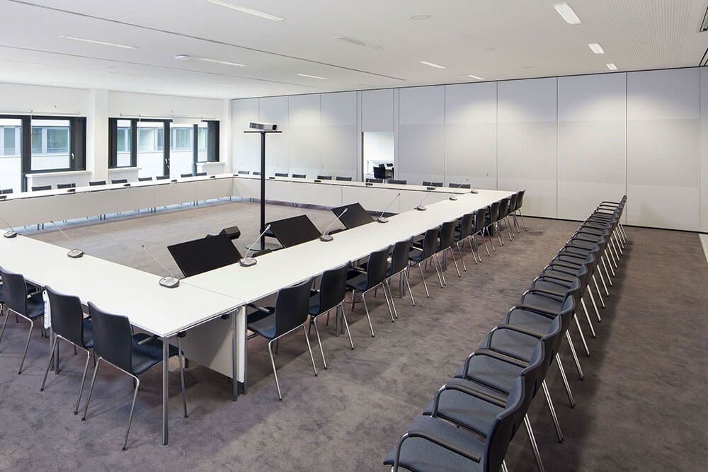 Variflex Acoustic - Cloisons mobiles Dorma Hüppe Raumtrennsysteme GmbH + Co. KG - Microperforation 1,5 mm - Absorption acoustique performante_3