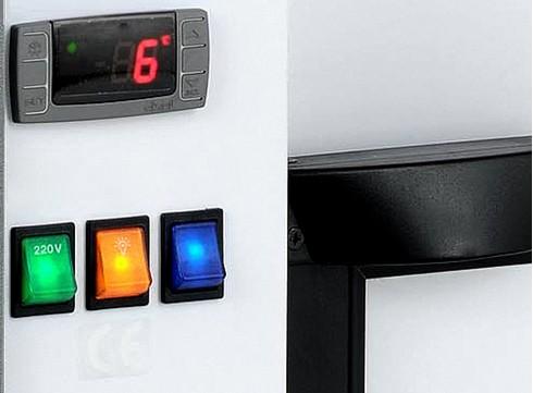 Vitrine réfrigérée avec service-arrière 188 x 98 cm et réserves réfrigérés_3