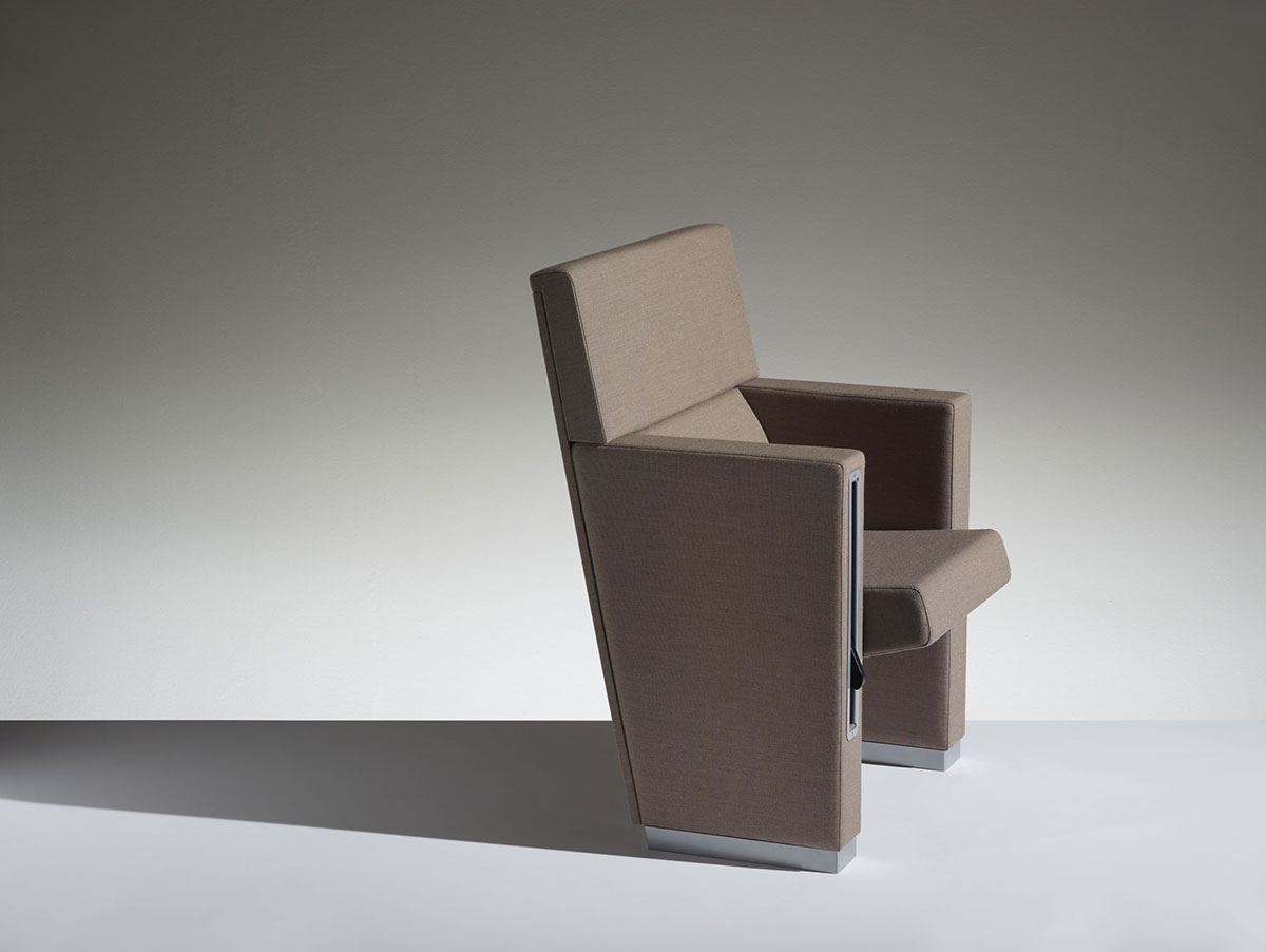 Fauteuil simple et stylé L213 - Pour conférences, auditoriums, théâtres, et espaces d'apprentissage_3