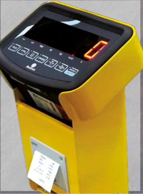 TP410i Wide - Transpalette peseur en acier inoxydable - Giropes - Portées: 1000 à 2000 kg_3