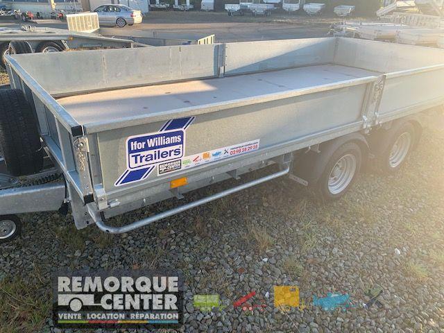 Remorque plateau IFOR WILLIAMS - LM146G - 423x198 cm - PTAC : 3500 kg - 2 Essieux - Reference -CT166-IFW_3