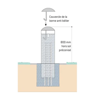 Borne anti-bélier CITY Inox_3