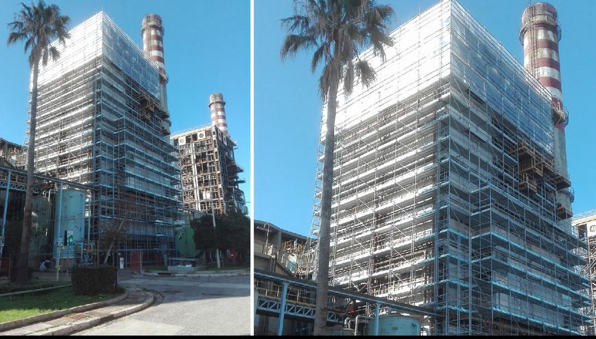 Echafaudage multidirectionnel multicom - condor - lisse et diagonale_3