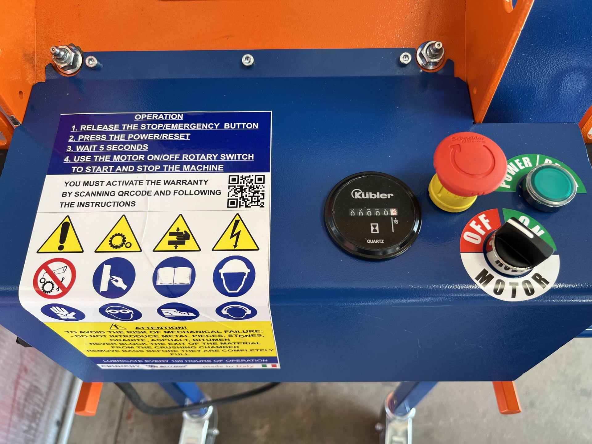 Concasseur pour traitement des gravats sur chantier