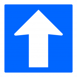 Panneau d'indication C12 - Circulation à sens unique - WP Signalisation - Ultra-résistant et Écoresponsable_3