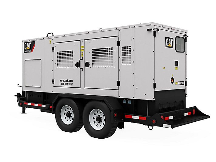 Xq230 182 groupes électrogènes industriel mobile de location - caterpillar - puissance principale 182 kwe (228 kva)_3