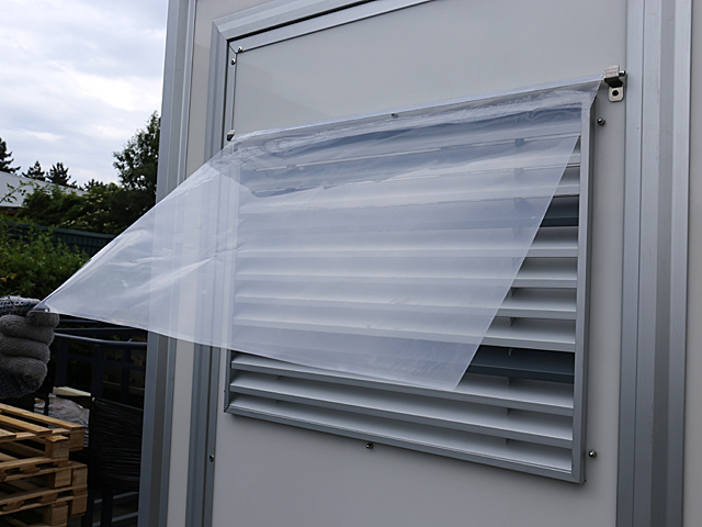 Portes verrouillables et grilles de ventilation de l’AirWay Elite Mark II