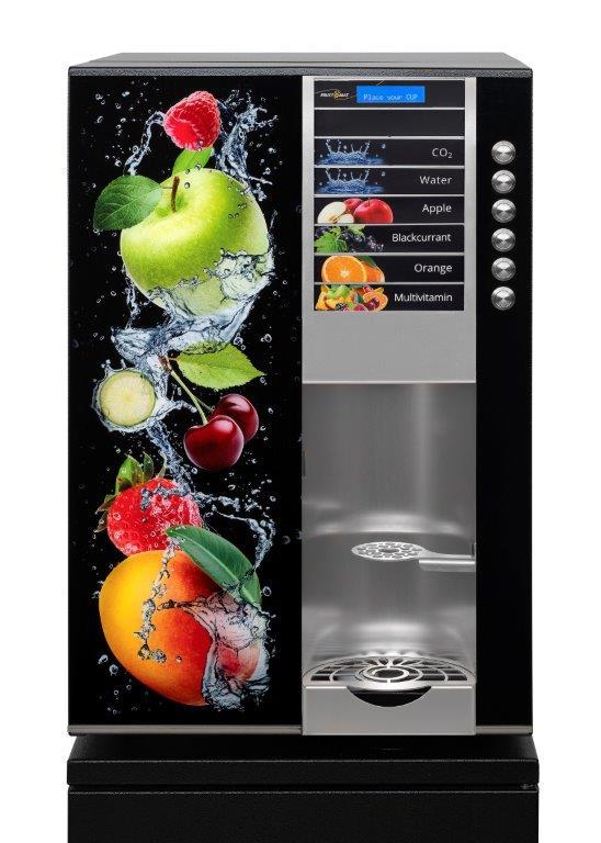 Distributeur de boissons Fructomat JDM 4 - 4 sélections, fonction CO2, design moderne_3