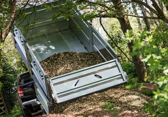 Remorque à benne basculante solide, robuste et configurable - disponible en version double ou triple essieu - deux roues - TIPPER  - 526-3116-27-2-12_3