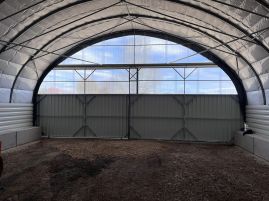 Tunnel de stockage à  charpente métallique -  TYPE 10m_3