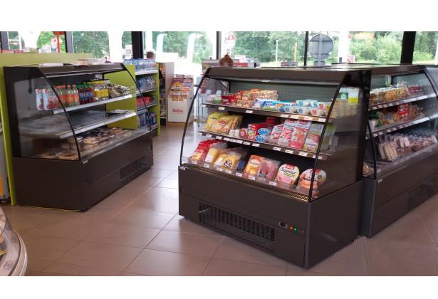 Vitrine réfrigérée semi-murale CRONUS PLUS L.2560mm Profondeur 855mm MAFIROL_3