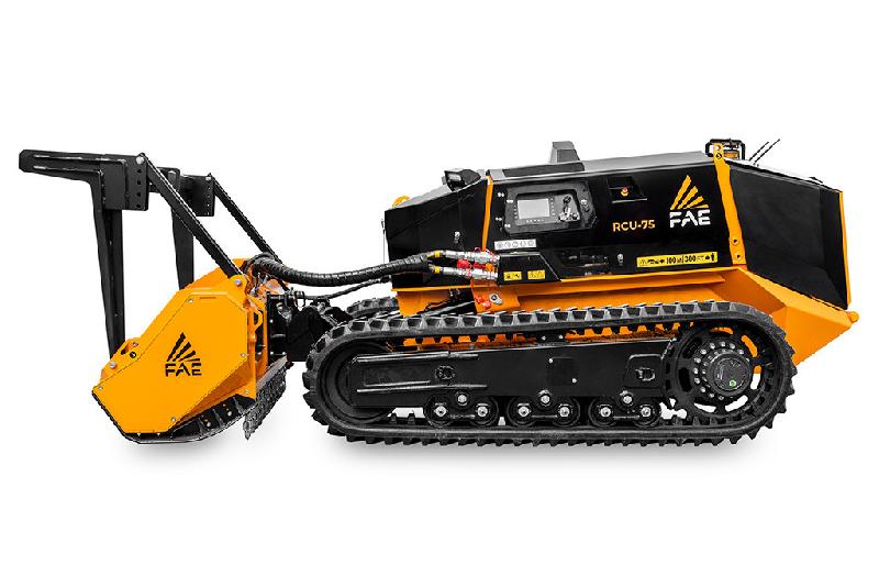 Automoteurs sur chenilles radiocommandés RCU75 - 74 ch - Moteur Kohler - FAE_3