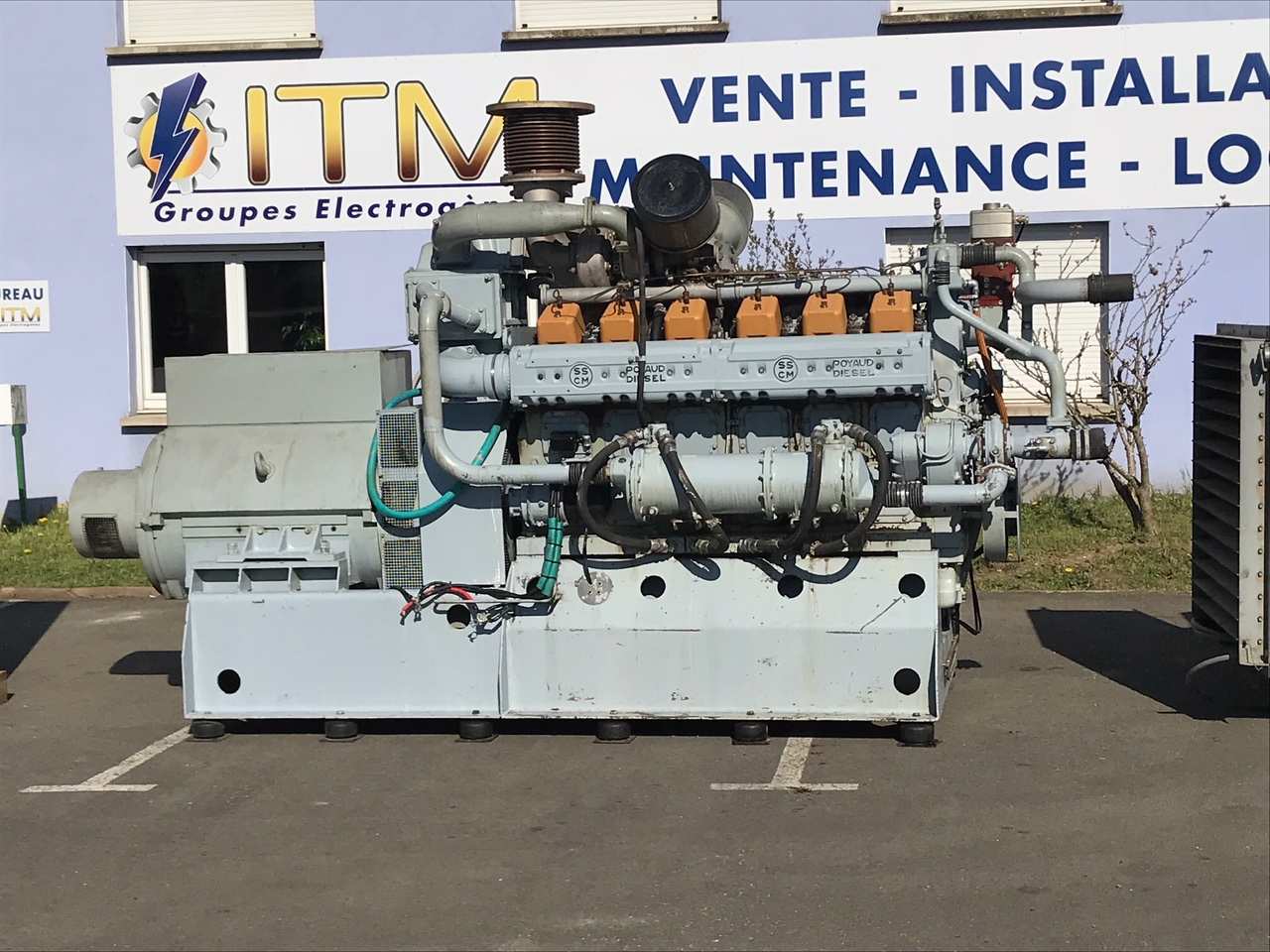 Groupe électrogène d'occasion - SSCM - 850 KVA_3