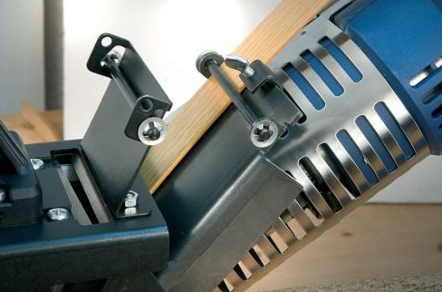 Plaqueuse de chants manuelle Virutex AG98R - PVC, polyester, mélamine et bois jusqu'à 3mm_3