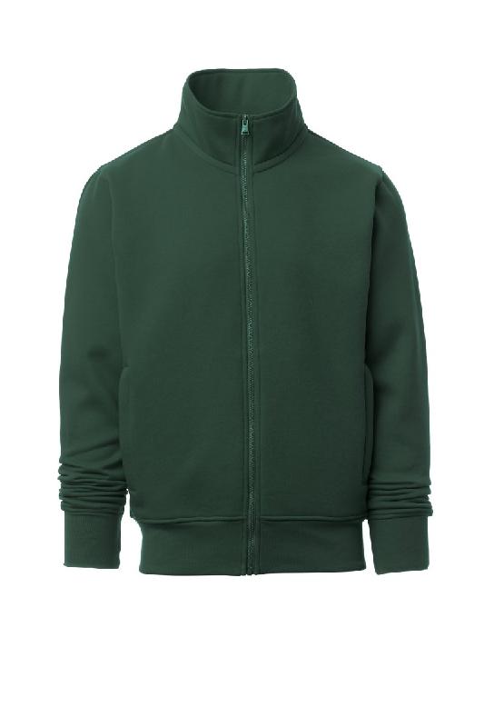 Sweat-shirt pour homme - Zip intégral, poches avec zip, poignets et taille élastiques - ALABAMA S00645-0308 - Payper_3