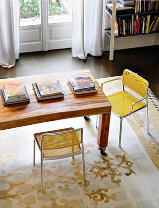 Audrey Shiny - Chaise de restaurant design Lissoni en aluminium poli et plastique brillant_3