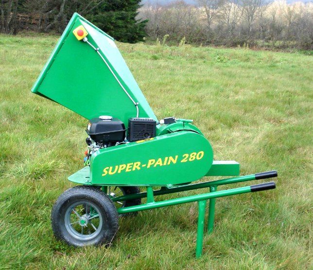 Broyeur à 2 ou 3 couteaux radiaux - SUPER-PAIN 280 motorisé thermique, électrique, ou sur tracteur_3