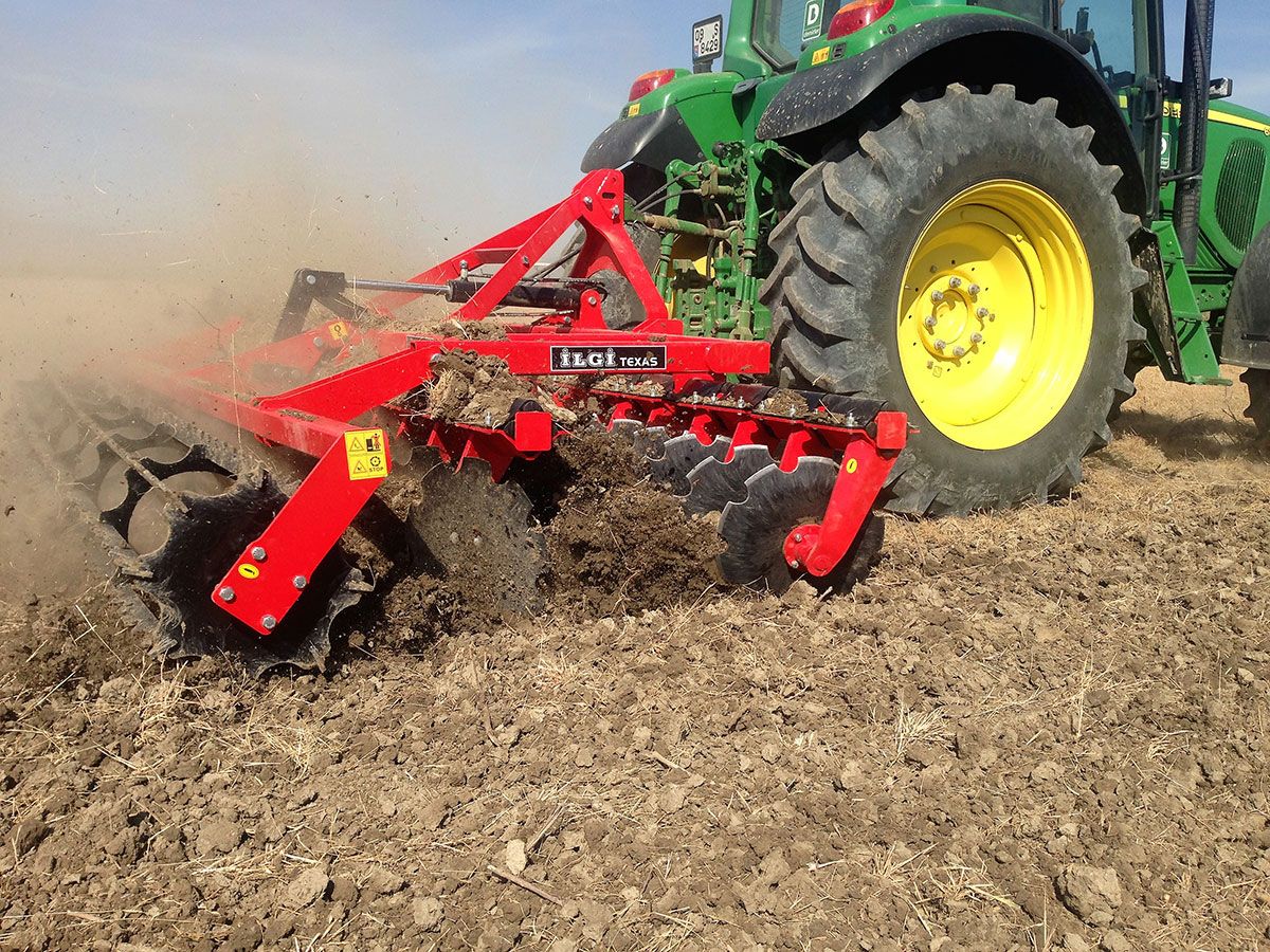 Déchaumeur à disques Texas - İlgi Tarım - largeur 250 à 350 cm - puissance 70 à 110 hp - disques crantés 510 mm_3