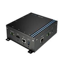 PC Fanless passerelle IoT Edge PoE - Advantech UNO-420 - Processeur Intel Atom E3815, 3 ports séries, 2 ports LAN RJ45 dont 1 PoE, 8 GPIO programmables_3