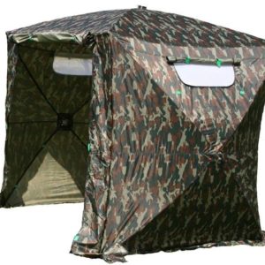 Abri de chantier bicolore - structure montage rapide - dimensions 2100x2100mm_3