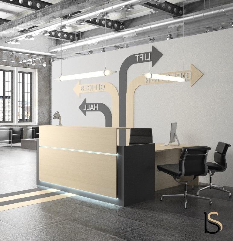 Banque d'accueil d'angle Avant - Ofitres - 169, Droite, Chêne, Non_3