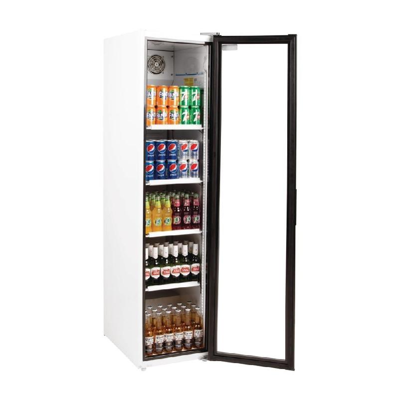 Armoire à boissons compacte - Slimline Série G - front noir - Polar - CS586_3
