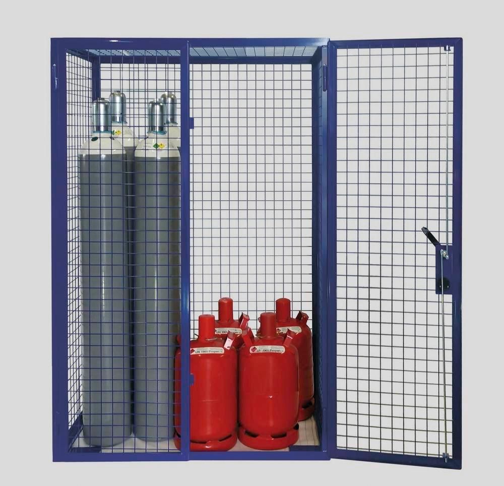 137123W - Armoire pour bouteilles de gaz GF 8.18 - stockage sécurisé extérieur, 6x33kg_3