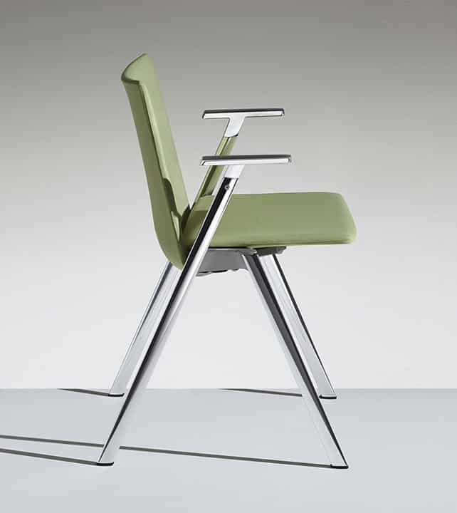 Chaise empilable confortable et résistante - HL3 - polyvalente pour réunion, travail et collectivités_3