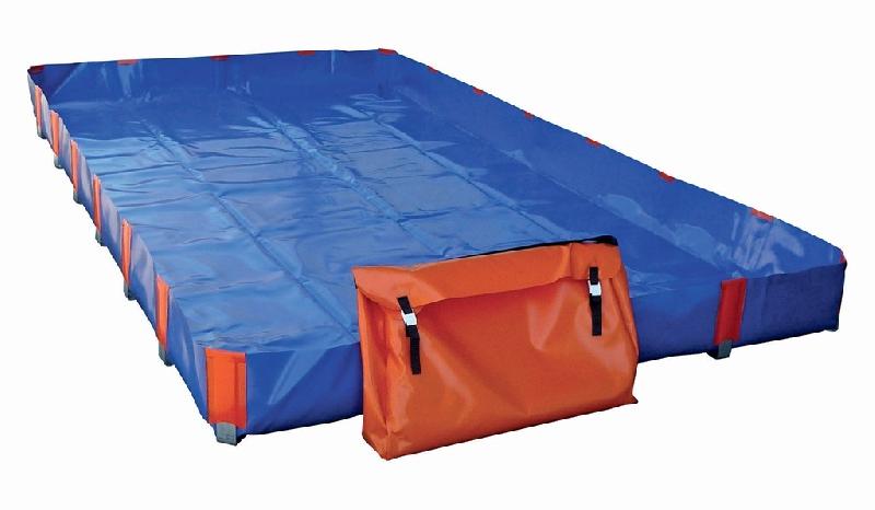 Bac de rétention souple - stockage fûts et bidons - Résistant hydrocarbures et produits chimiques_3