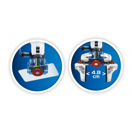 BRAS ROBOT HYDRAULIQUE JOUET CONSTRUCTION ÉDUCATIF BUKI FRANCE_3