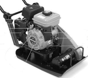 Compacteur à plaque vibrante hulk - evolution power tools - surface utile de la plaque 400mm x 320mm_3