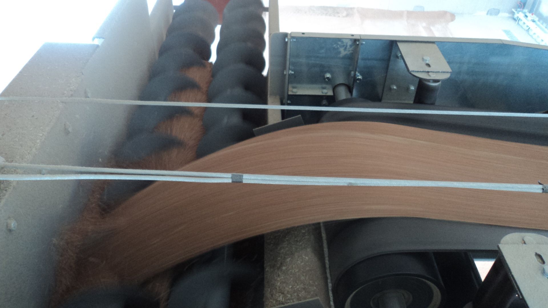 Transporteur à bande - bande en caoutchouc noir ou antigras, PVC - châssis galvanisé - débit de 18 à 500 m³/h_3