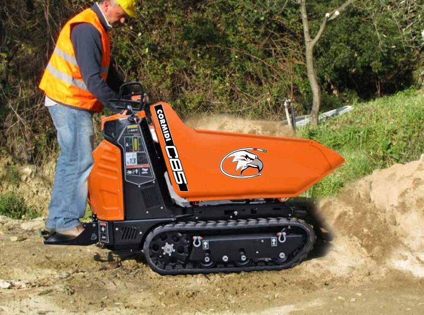 Cormidi C85 avec moteur diesel Yanmar et transmission hydrostatique