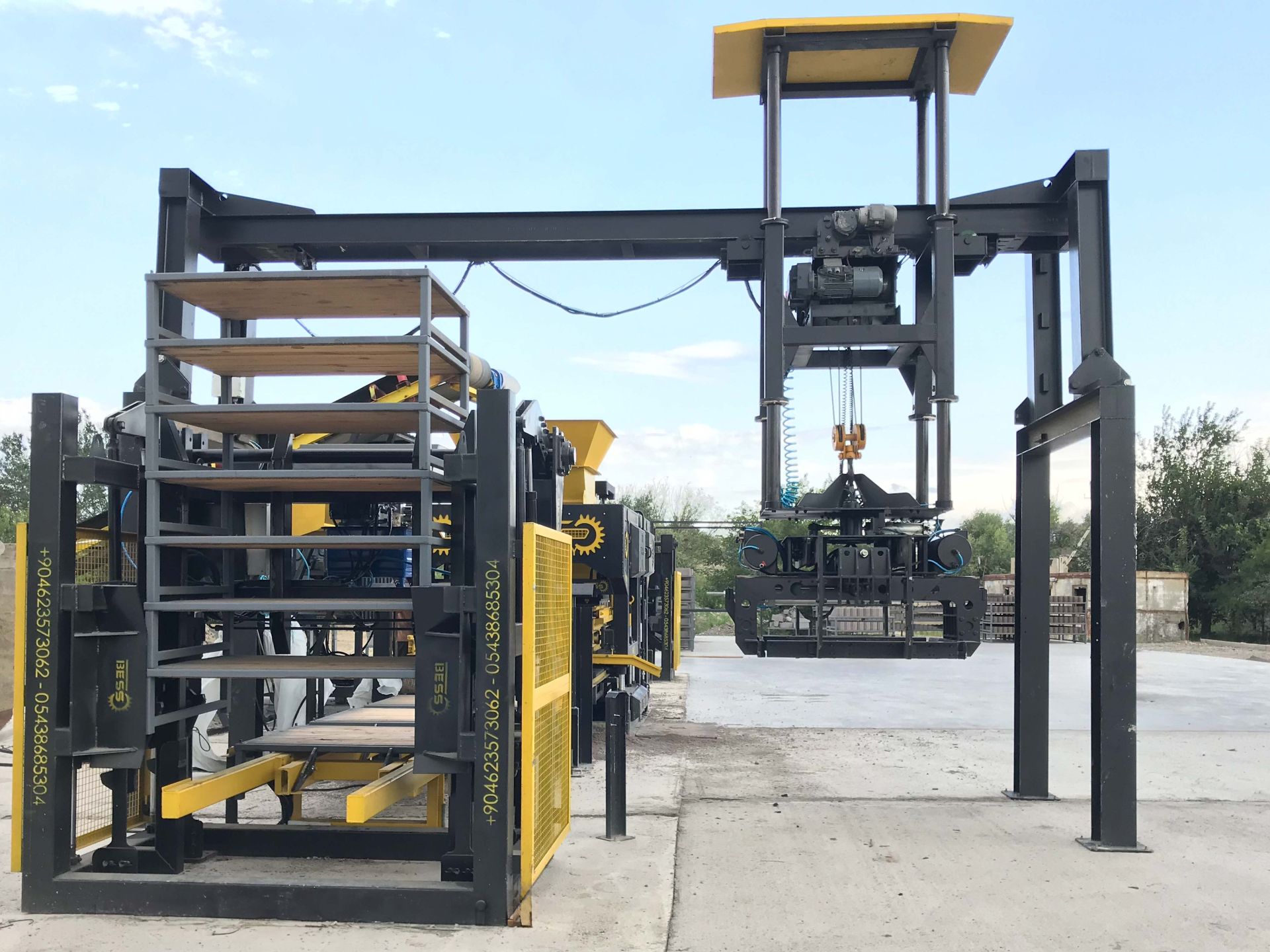 Machine à briquettes automatique PRS-1200 - Capacité 12000 briquettes en 8h - BEYAZLI GROUP_3